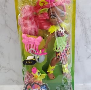 CAVE CLUB FERNESSA Fashion Girl Doll & Dinosaur Pe